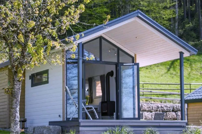 Mobiles Chalet Danemark Als Wohnhaus Mobiles Tiny House