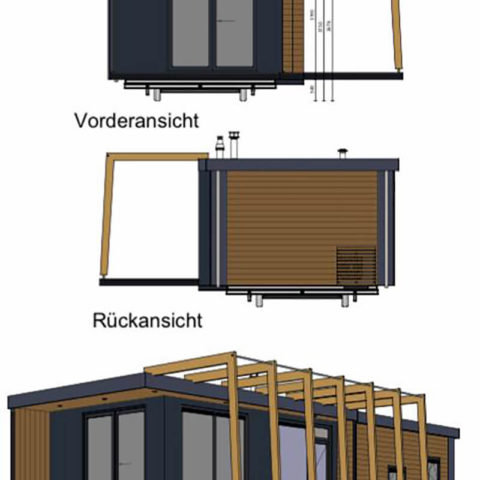 Mobiles Holzhaus